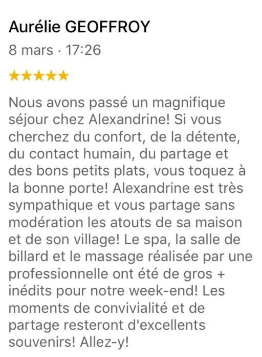 Le Nid D'Alex Spa , Rando Et Table D'Hote Autigny-la-Tour ภายนอก รูปภาพ
